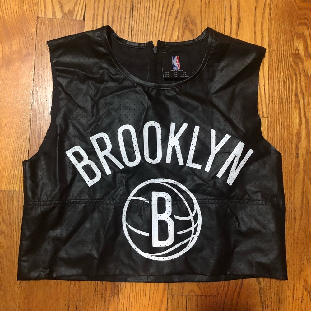 Brooklyn Nets crop top